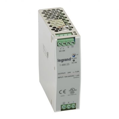 Zasilacz 1F Stabilizowany 240V/24V 5A 146623 LEGRAND (146623)